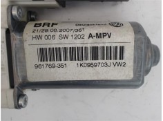 Recambio de motor elevalunas trasero izquierdo para volkswagen touran (1t1) 2.0 tdi referencia OEM IAM 1k0959703j  