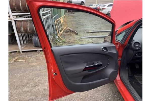 Recambio de puerta delantero izquierda para opel corsa d 1.3 cdti referencia OEM IAM 93189328  