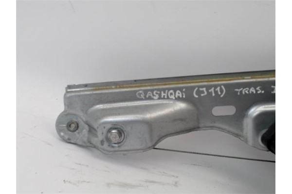 Recambio de mecanismo elevalunas trasero izquierdo para nissan qashqai ii (j11e) referencia OEM IAM 827014EA0A  