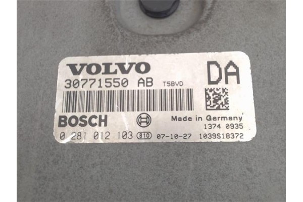 Recambio de centralita para volvo s60 berlina 2.4 d5 referencia OEM IAM 30771550  