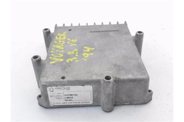 Recambio de centralita para chrysler voyager es 3.3 i referencia OEM IAM 1R4761849AA 04796124 