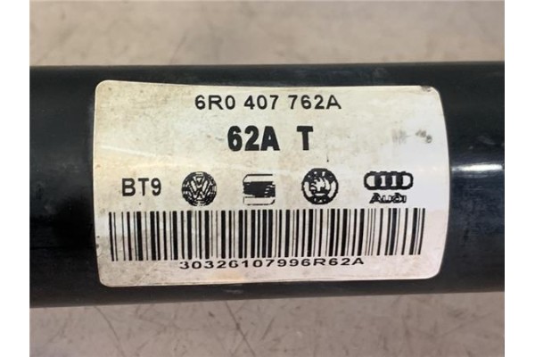 Recambio de palier delantero derecho para seat ibiza berlina (6j5) 1.6 tdi referencia OEM IAM 6R0407762A  
