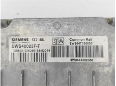 Recambio de centralita para citroen xsara berlina 2.0 hdi 90 referencia OEM IAM 1938FA 5WS40023FT 