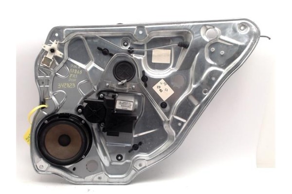 Recambio de mecanismo elevalunas trasero derecho para volkswagen polo iv (9n1) 1.9 tdi referencia OEM IAM 6Q0959812A 400646E 6Q0