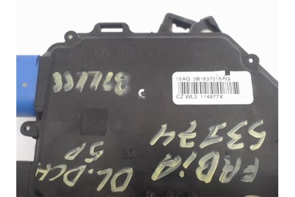 Recambio de cierre electromagnetico delantero izquierdo para skoda fabia combi (6y5) 1.9 tdi referencia OEM IAM 3B1837015AQ 1149