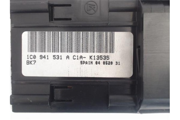 Recambio de mando de luces para volkswagen golf iv berlina (1j1) 1.6 16v referencia OEM IAM 1c0941531a 150045410 1121560 , FORD 