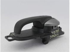 Recambio de manilla int. puerta delantero derecha para nissan note (e11e) 1.5 dci referencia OEM IAM 80670AX603 806709U000 