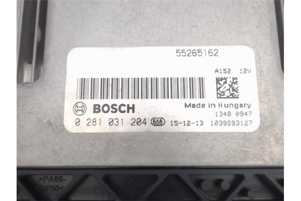 Recambio de centralita para fiat 500x (334) 1.6 urban referencia OEM IAM 55265162 0281031204 