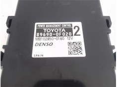 Recambio de centralita para toyota verso (aur2/zgr2) 2.0 d-4d referencia OEM IAM 896900f020  