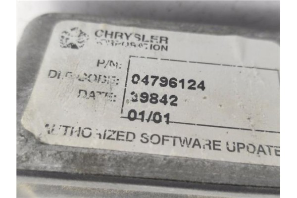 Recambio de centralita para chrysler voyager es 3.3 i referencia OEM IAM 1R4761849AA 04796124 
