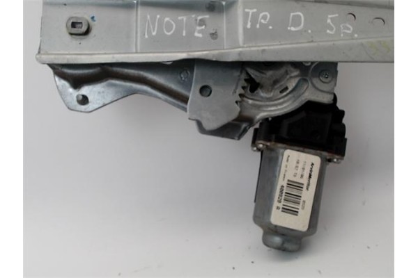 Recambio de mecanismo elevalunas trasero derecho para nissan note (e11e) referencia OEM IAM   
