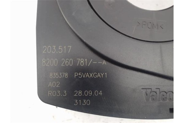 Recambio de anillo contacto volante para renault laguna ii (bg0) referencia OEM IAM 8200260781 835378 