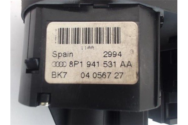 Recambio de mando de luces para audi a3 (8p1) 2.0 tdi 16v referencia OEM IAM 8P1941531AA  