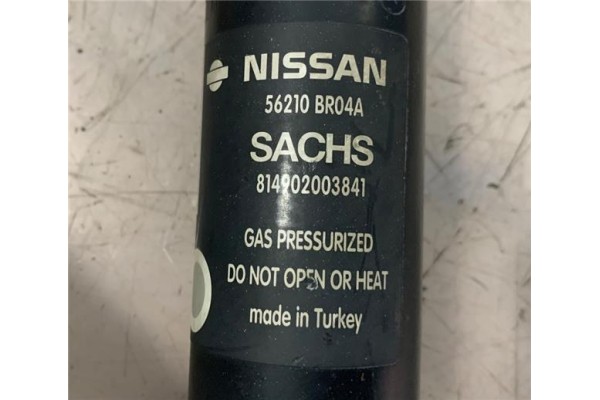 Recambio de amortiguador trasero derecho para nissan qashqai +2 (jj10) 1.6 dci referencia OEM IAM   