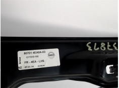 Recambio de mecanismo elevalunas delantero izquierdo para nissan qashqai ii (j11e) referencia OEM IAM 807014EA0A03  