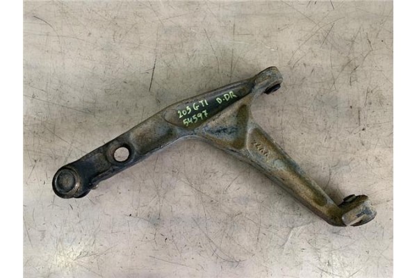 Recambio de brazo inferior delantero derecho para peugeot 205 berlina 1.9 gti referencia OEM IAM   