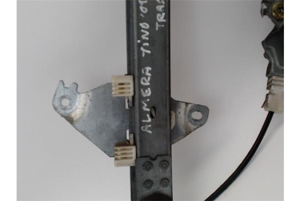 Recambio de mecanismo elevalunas trasero izquierdo para nissan almera tino (v10m) referencia OEM IAM   