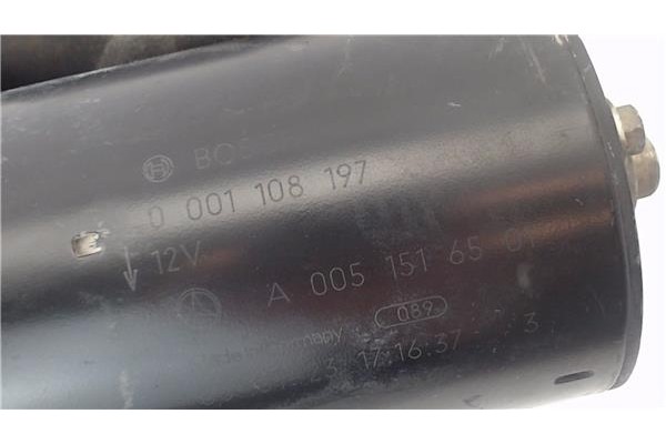 Recambio de motor arranque para mercedes-benz clase e (bm 211) berlina 3.2 e 320 (211.065) referencia OEM IAM A0051516501 110819