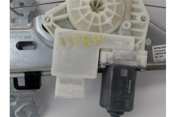 Recambio de mecanismo elevalunas delantero derecho para nissan qashqai ii (j11e) referencia OEM IAM 80700HV00C  
