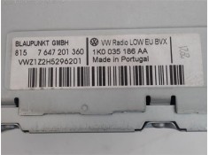 Recambio de radio / cd para volkswagen passat berlina (3c2) 2.0 tdi 16v referencia OEM IAM 1k0035186aa 7647201660 