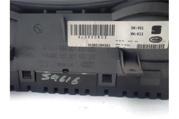 Recambio de cuadro completo para seat ibiza (6l1) 1.4 fresh referencia OEM IAM 6L0920803Z02 6L0920803 