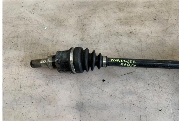 Recambio de palier delantero izquierdo para nissan pixo (uao) 1.0 visia referencia OEM IAM 391014A04C  
