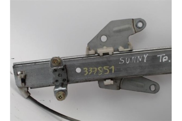 Recambio de mecanismo elevalunas trasero izquierdo para nissan sunny berlina (n14) referencia OEM IAM   