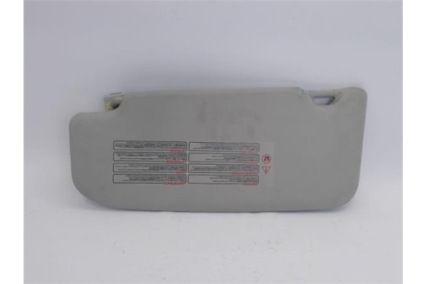 Recambio de parasol derecho para nissan qashqai +2 (jj10) 1.6 dci referencia OEM IAM   
