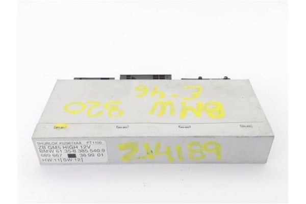 Recambio de centralita para bmw serie 3 berlina (e46) 2.0 320i referencia OEM IAM 613583855409 689667369901 