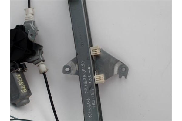 Recambio de mecanismo elevalunas trasero izquierdo para nissan primera berlina (p12) referencia OEM IAM   