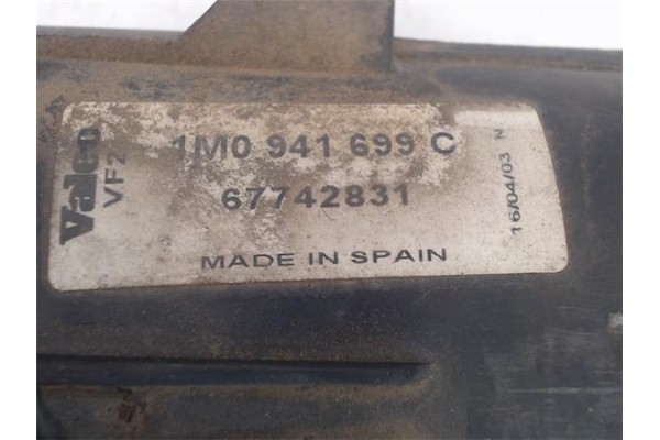 Recambio de faro antiniebla izquierdo para seat toledo (1m) referencia OEM IAM 1M0941699C 67742831 