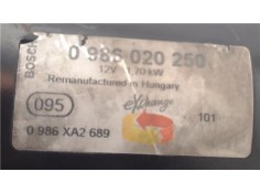 Recambio de motor arranque para volkswagen golf v (1k1) 1.9 tdi referencia OEM IAM 986020250 0986XA2689 