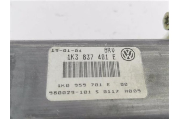 Recambio de motor elevalunas delantero izquierdo para volkswagen golf v (1k1) 1.9 tdi referencia OEM IAM 1J3837729AP 1K3837401E 