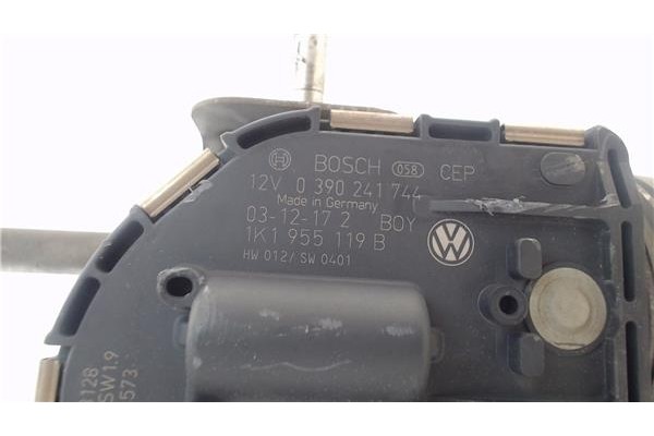 Recambio de motor limpiaparabrisas delantero para volkswagen golf v (1k1) 1.9 tdi referencia OEM IAM 1K1955119B 390241744 