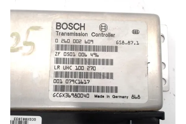Recambio de centralita control transmision trasero para land rover range rover (lp) 4.6 vogue (160kw) referencia OEM IAM 0260026