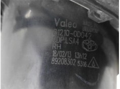 Recambio de faro antiniebla derecho para toyota aygo (kgb/wnb) 1.0 básico referencia OEM IAM 812100D042  
