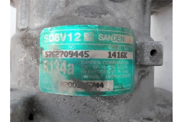 Recambio de compresor aire acond. para renault kangoo i (f/kc0) 1.5 authentique referencia OEM IAM 8200815744 5762709445 