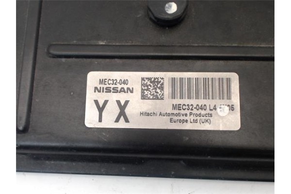 Recambio de centralita para nissan micra (k12e) 1.2 16v referencia OEM IAM 23710AY30D 23710AY301 