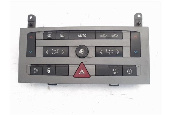 Recambio de mandos climatizador para peugeot 407 2.0 hdi 135 referencia OEM IAM 96573322yw02  