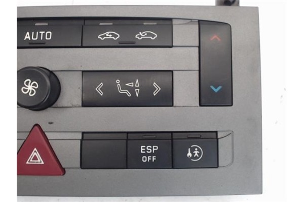 Recambio de mandos climatizador para peugeot 407 2.0 hdi 135 referencia OEM IAM 96573322yw02  