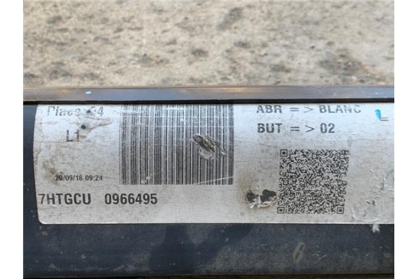 Recambio de puente trasero para peugeot 2008 1.2 access referencia OEM IAM 1607197380  