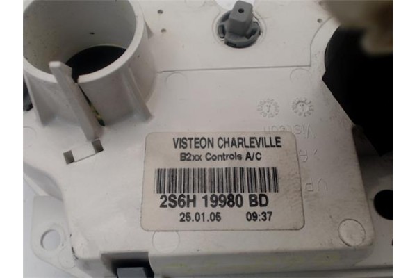 Recambio de mandos calefaccion / a.a. para ford fiesta v (jh_, jd_) 1.6 tdci referencia OEM IAM 2S6H19980BF 2S6H19980 