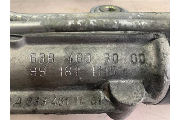 Recambio de cremallera direccion asistida para mercedes-benz vito marco polo (638) 2.2 108 cdi referencia OEM IAM A6384603000  