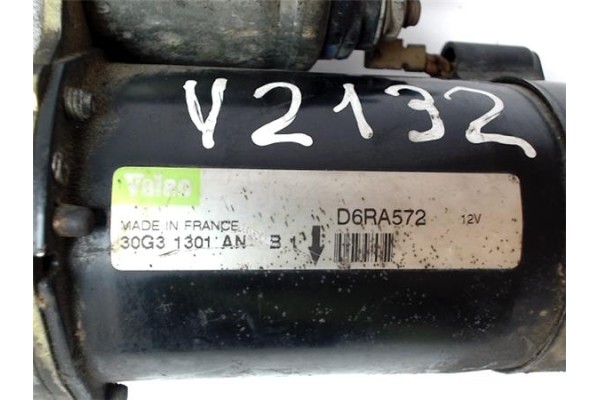 Recambio de motor arranque para peugeot 106 (s2) 1.6 rallye referencia OEM IAM  D6RA572 