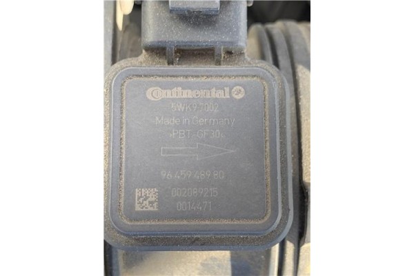 Recambio de caudalimetro para citroen c5 tourer 2.0 business class referencia OEM IAM 9645948980 5WK97002 