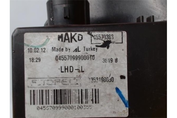 Recambio de faro delantero izquierdo para fiat qubo (300) 1.3 active referencia OEM IAM 45570748SX  