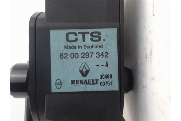 Recambio de pedal acelerador para renault clio iii 1.5 dci referencia OEM IAM 8200297342  