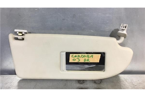 Recambio de parasol derecho para seat cordoba berlina (6l2)(09.2002) 1.9 tdi referencia OEM IAM   