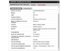 peugeot 307 break / sw (s1) del año 2002