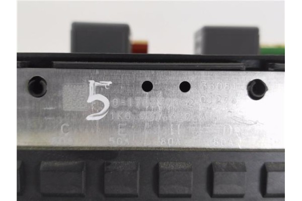 Recambio de caja fusibles/rele para seat altea (5p1) 1.9 emocion referencia OEM IAM 1K0937629A  